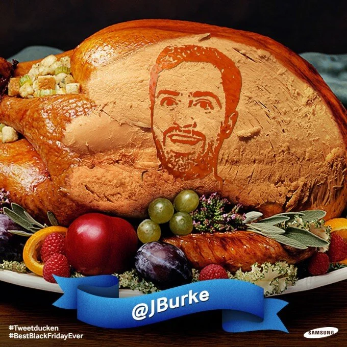 R/GA Samsung Tweetducken